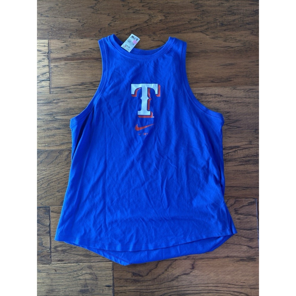NEW Nike Dri-FIT Tank Top Shirt MLB Texas Rangers Women's Size MEDIUM